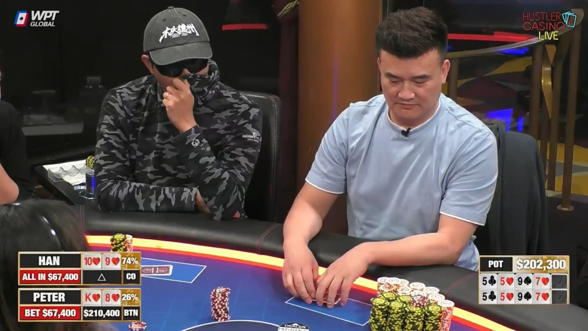 Se jugó en un pozo de US$200K con tan solo Rey High