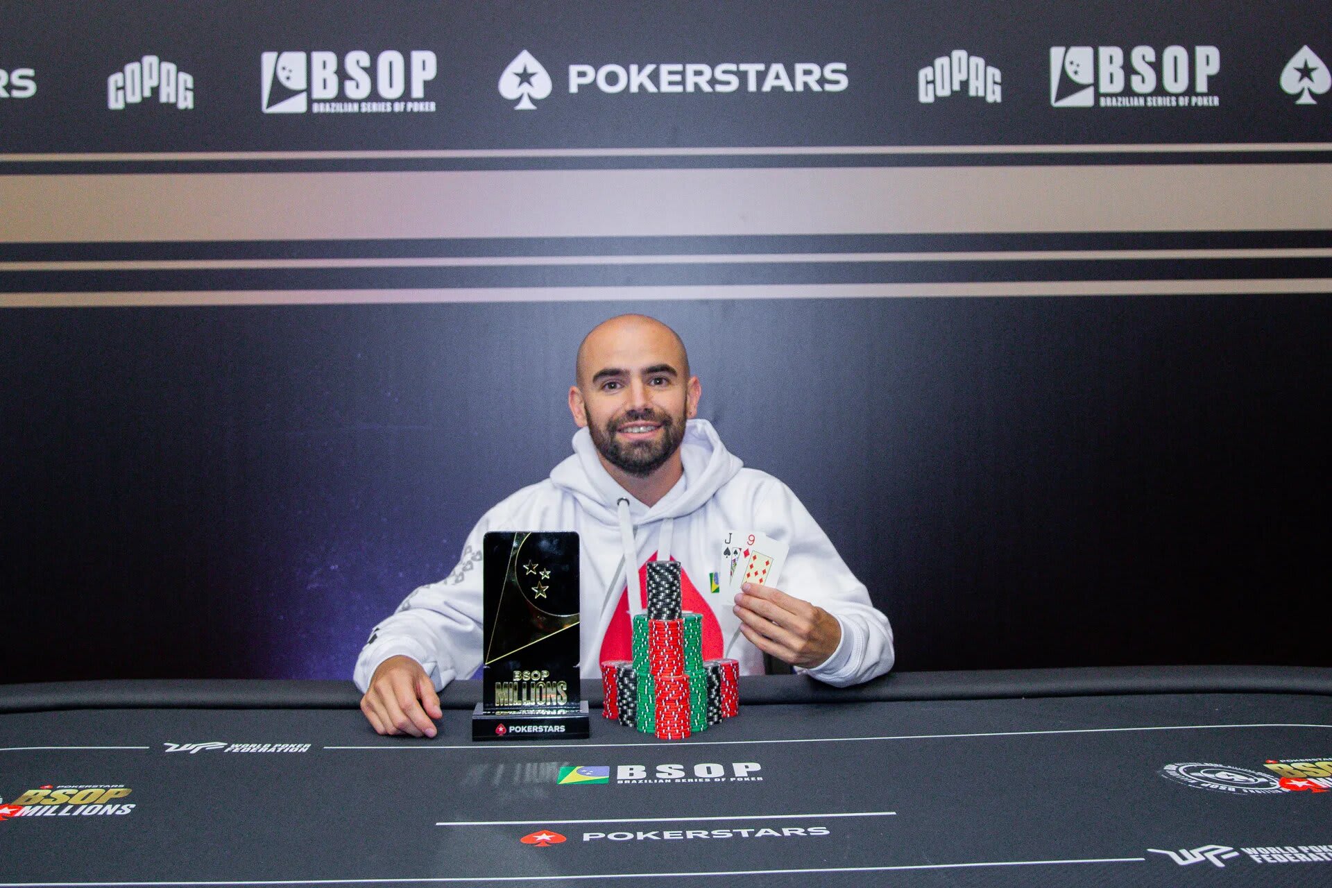Joaquín Pacha sumó otra victoria argentina en el BSOP Millions