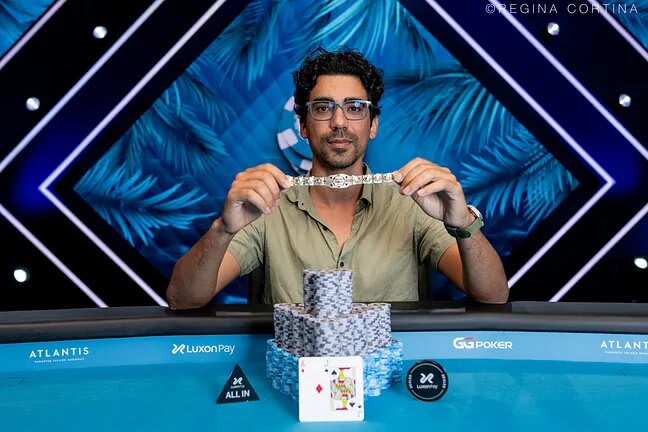 Pablo Silva sumó un brazalete para Brasil en la WSOP Paradise