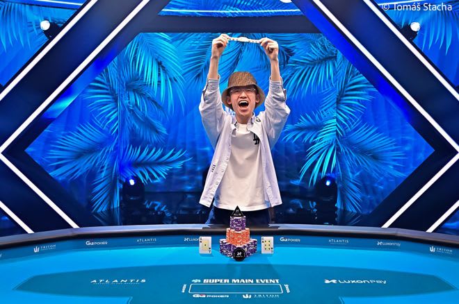 Yinan Zhou le ganó el Super Main Event al brasileño Aziz y se llevó US$6 millones