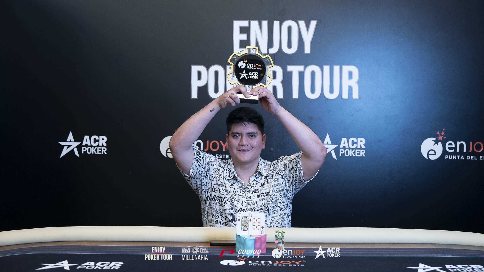 Bryan Gallegos cerró el Enjoy Poker Tour con una victoria en el Closer
