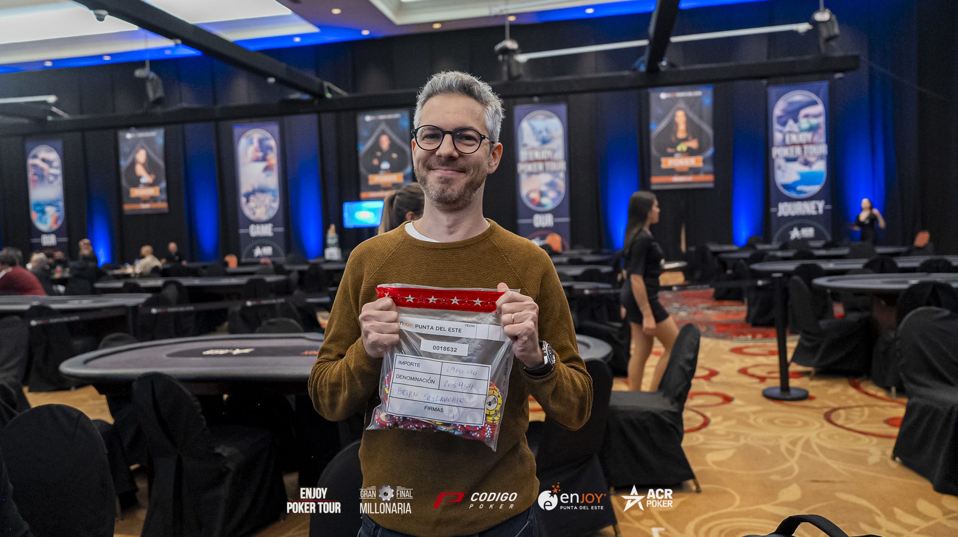 Brian Saslavchik lidera a los finalistas de la Gran Final Millonaria