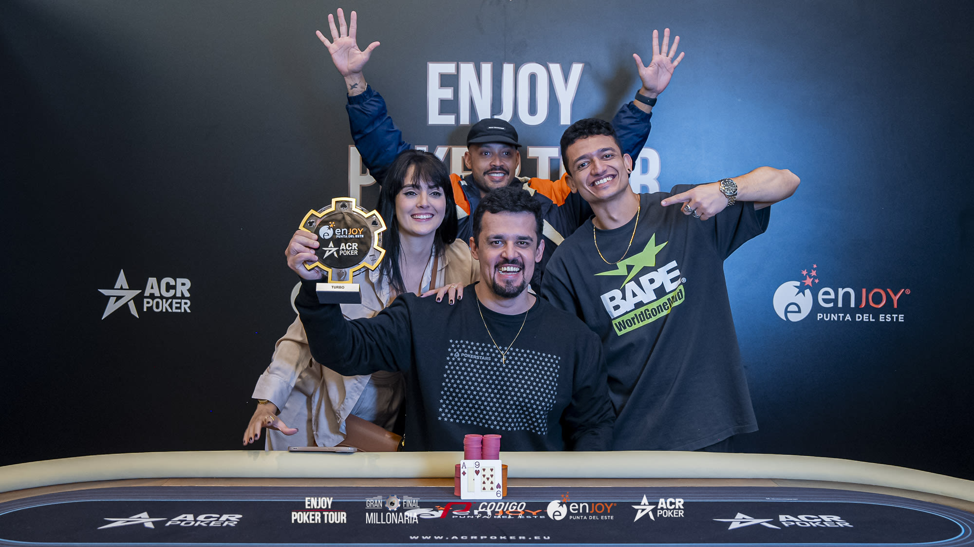 Matheus Guimaraes ganó el Knockout Turbo del Enjoy Poker Tour