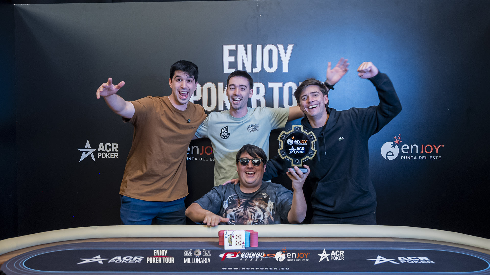 Enjoy Poker Tour: Joaquín Walter se quedó con el Turbo Knockout