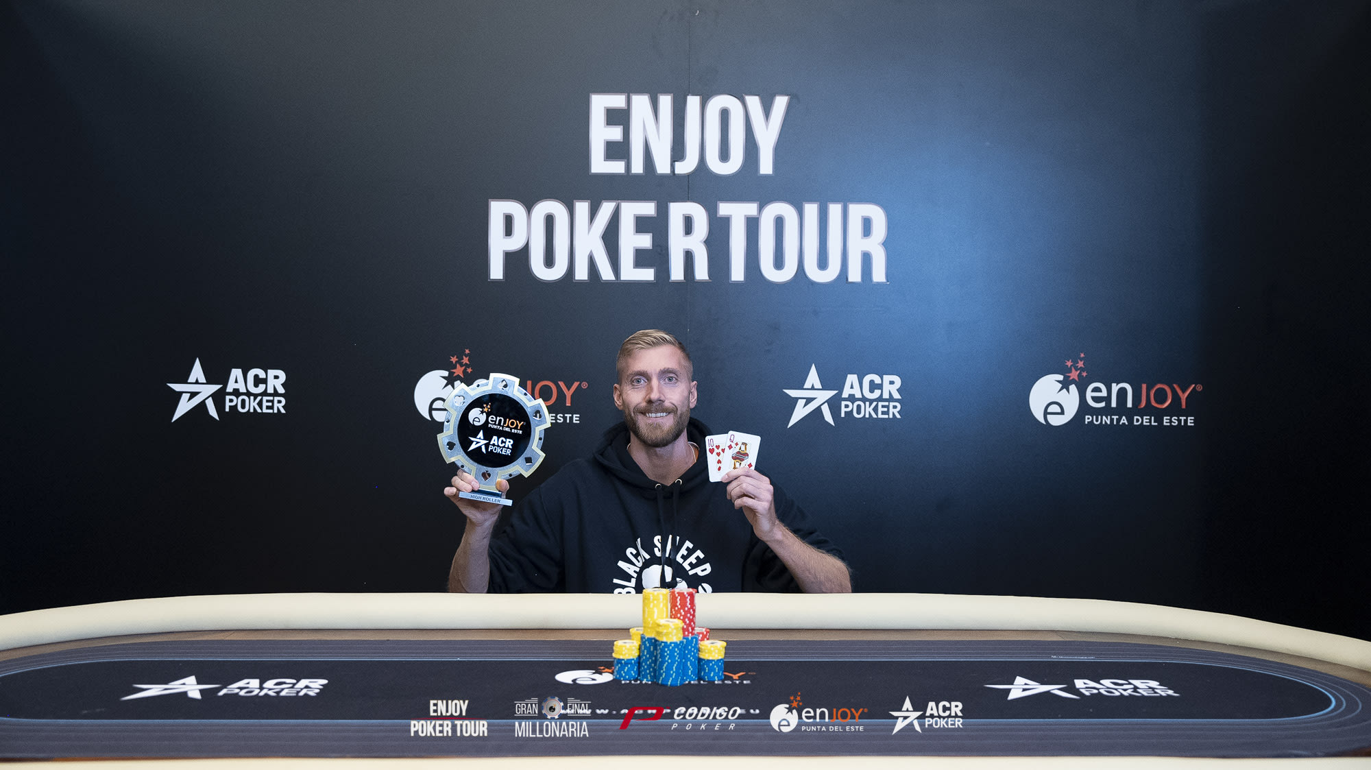 Manig Loeser se quedó con el High Roller del Enjoy Poker Tour