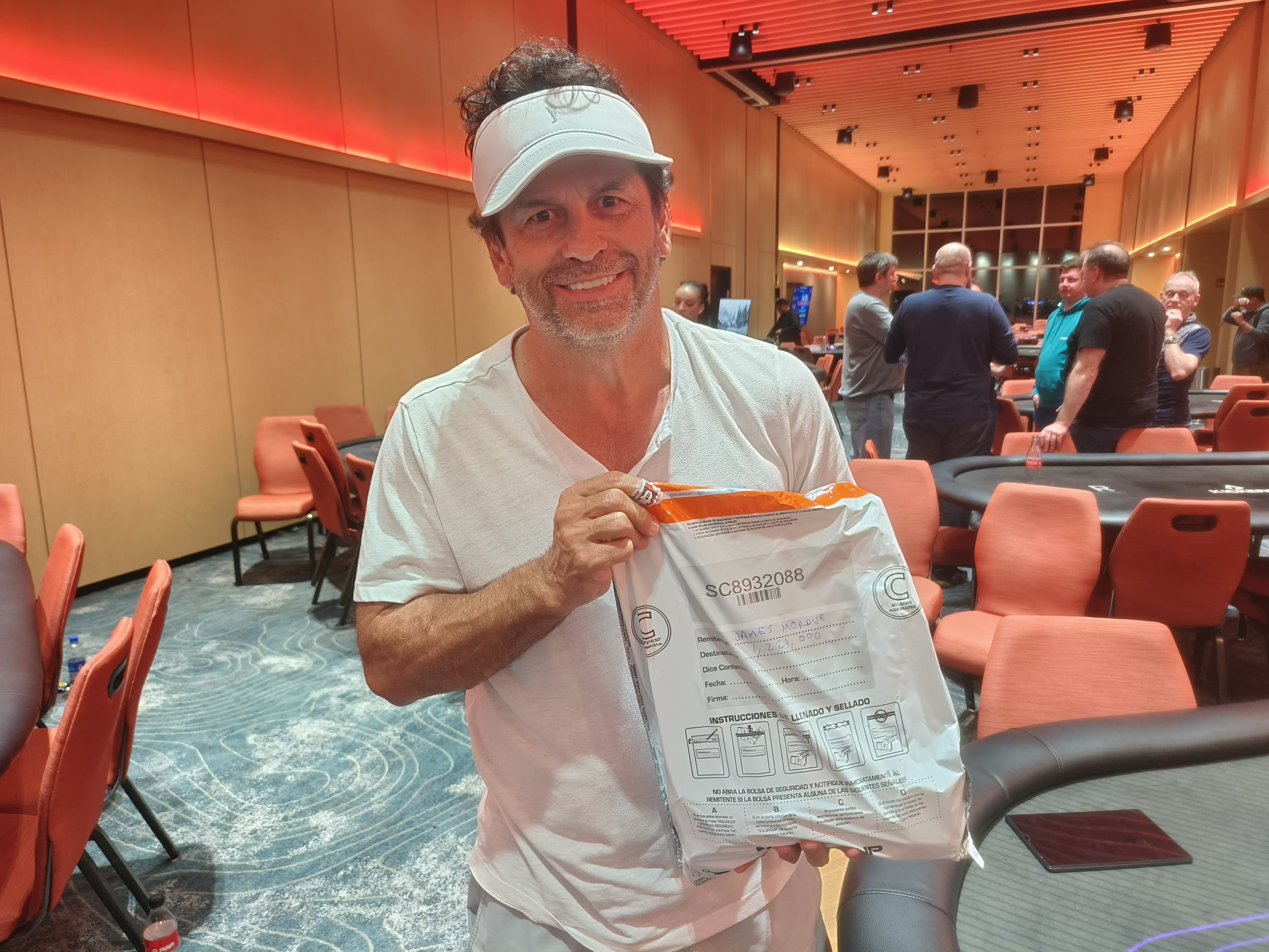 Con el garantizado superado, James Mordue lidera el Costa Rica Poker Festival