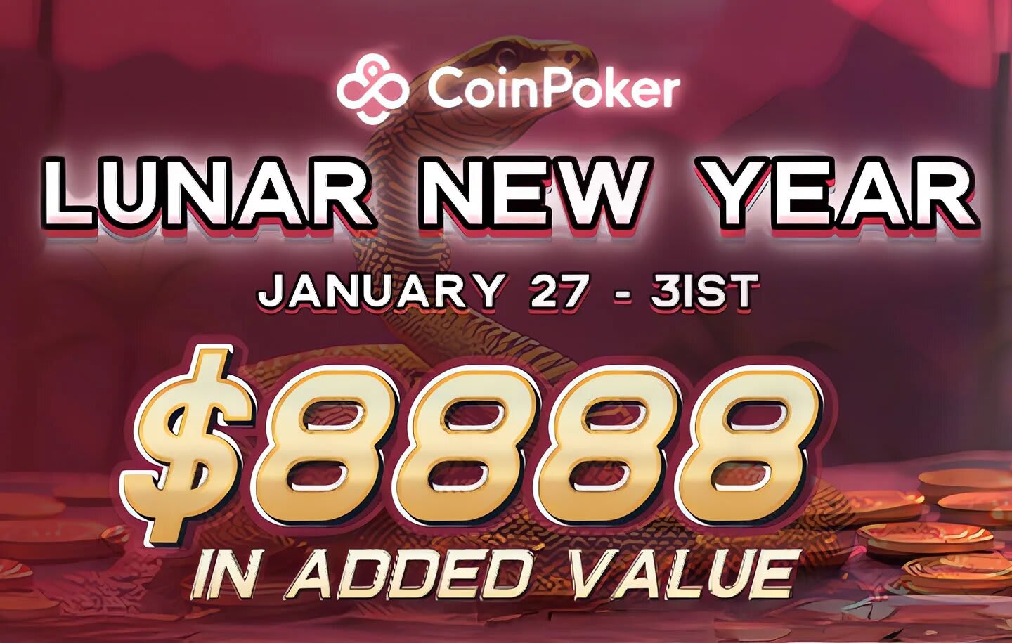 CoinPoker celebra el Año Nuevo Lunar con miles de dólares en premios