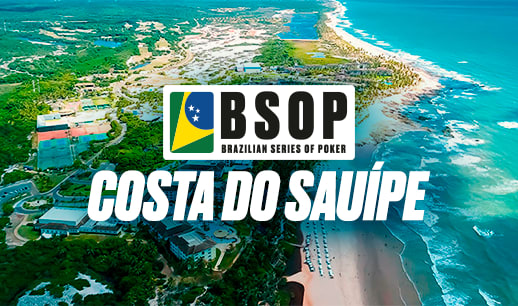 BSOP Costa do Sauípe: así abrirá la temporada del mejor circuito brasileño