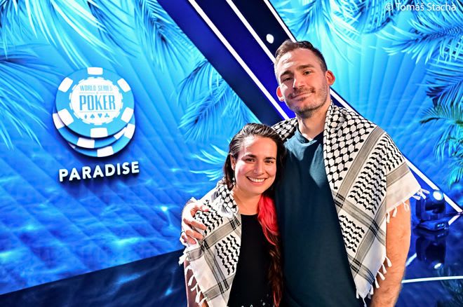 Justin Bonomo no descansa: comenzó el año recaudando fondos para Palestina