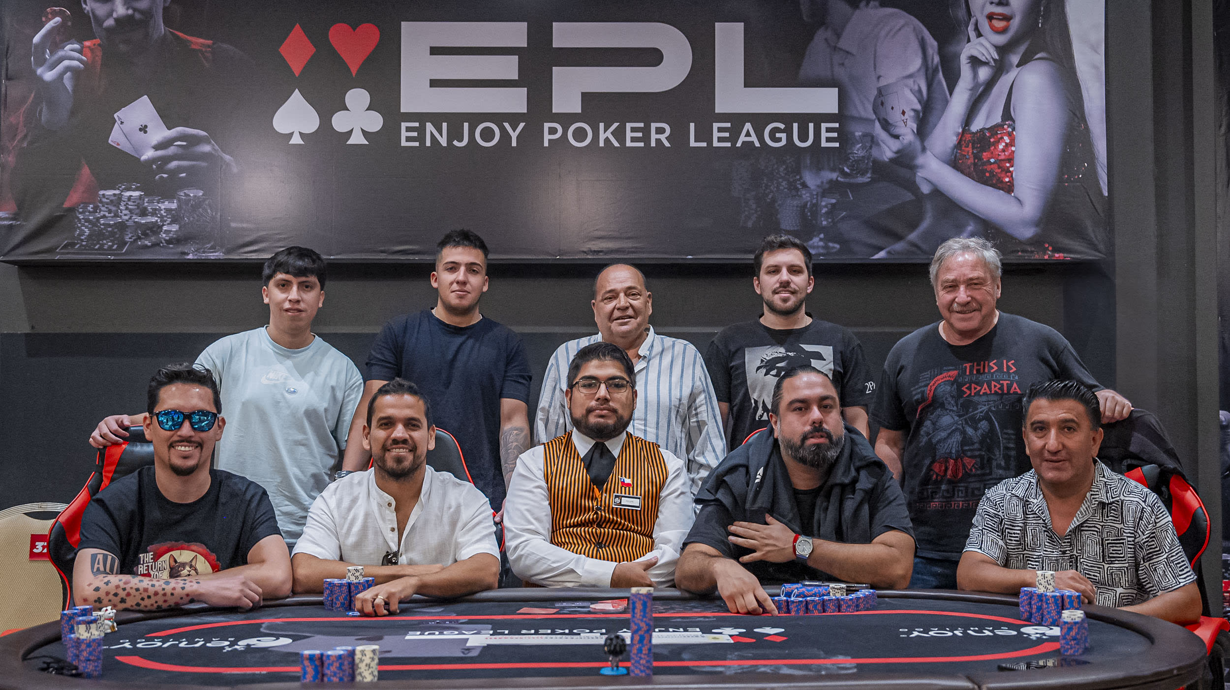 Alex Manzano Claudio Gonzalez Claudio Moya Fernando Salazar Franco Pierattini Luis Campusano Mauricio Cotting Oscar Alache Sebastian Martinez Main Event Dia 3 Epl Febrero 2025