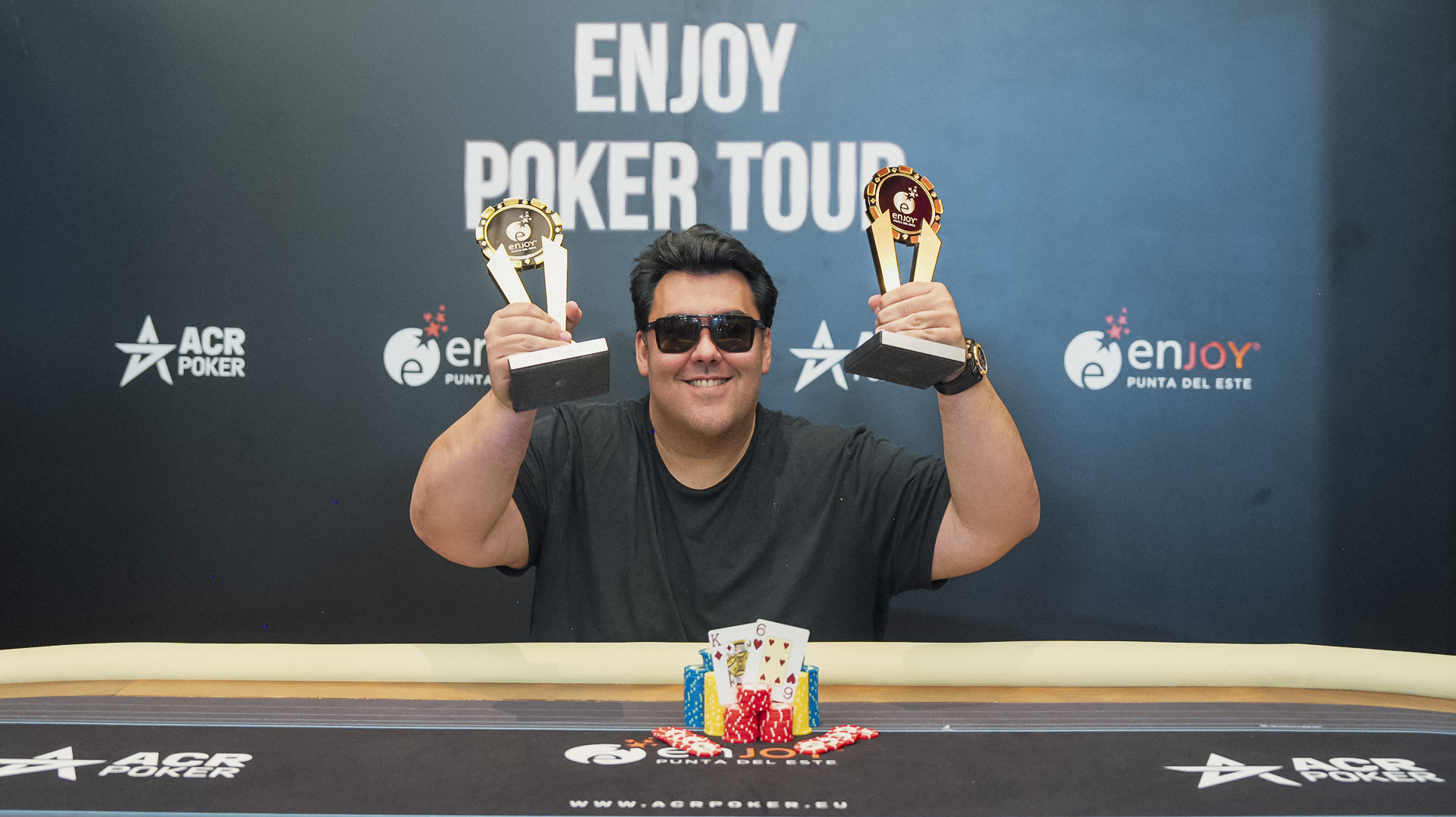 Javier Swett metió un doblete en el Enjoy Poker Tour