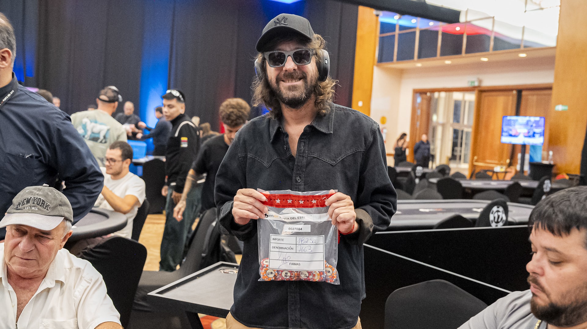 Leo Fernández llega como chipleader al Día 2 del Super High Roller