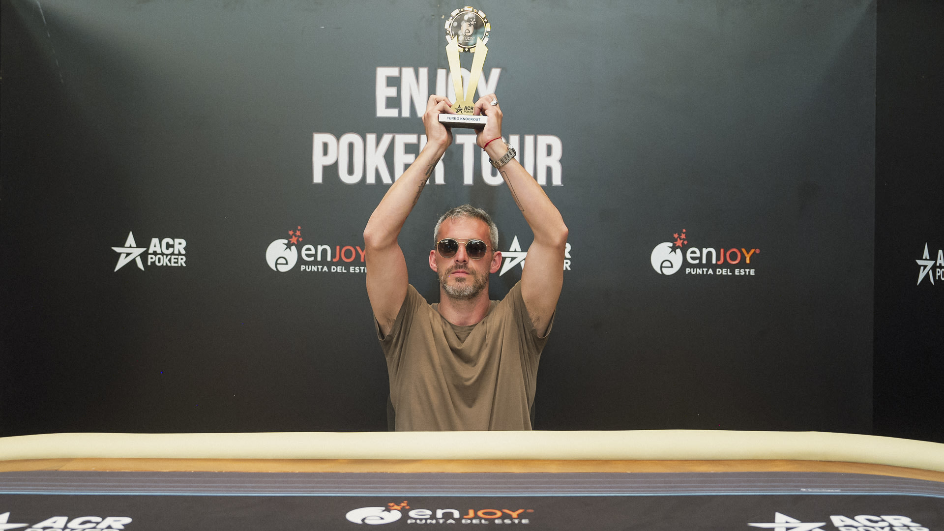 Agustín Colabella se cargó el Turbo Knockout del Enjoy Poker Tour