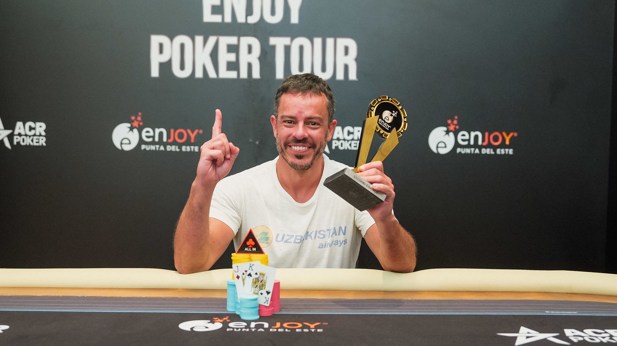 Paulo Gini se llevó a Brasil el trofeo del Second Chance