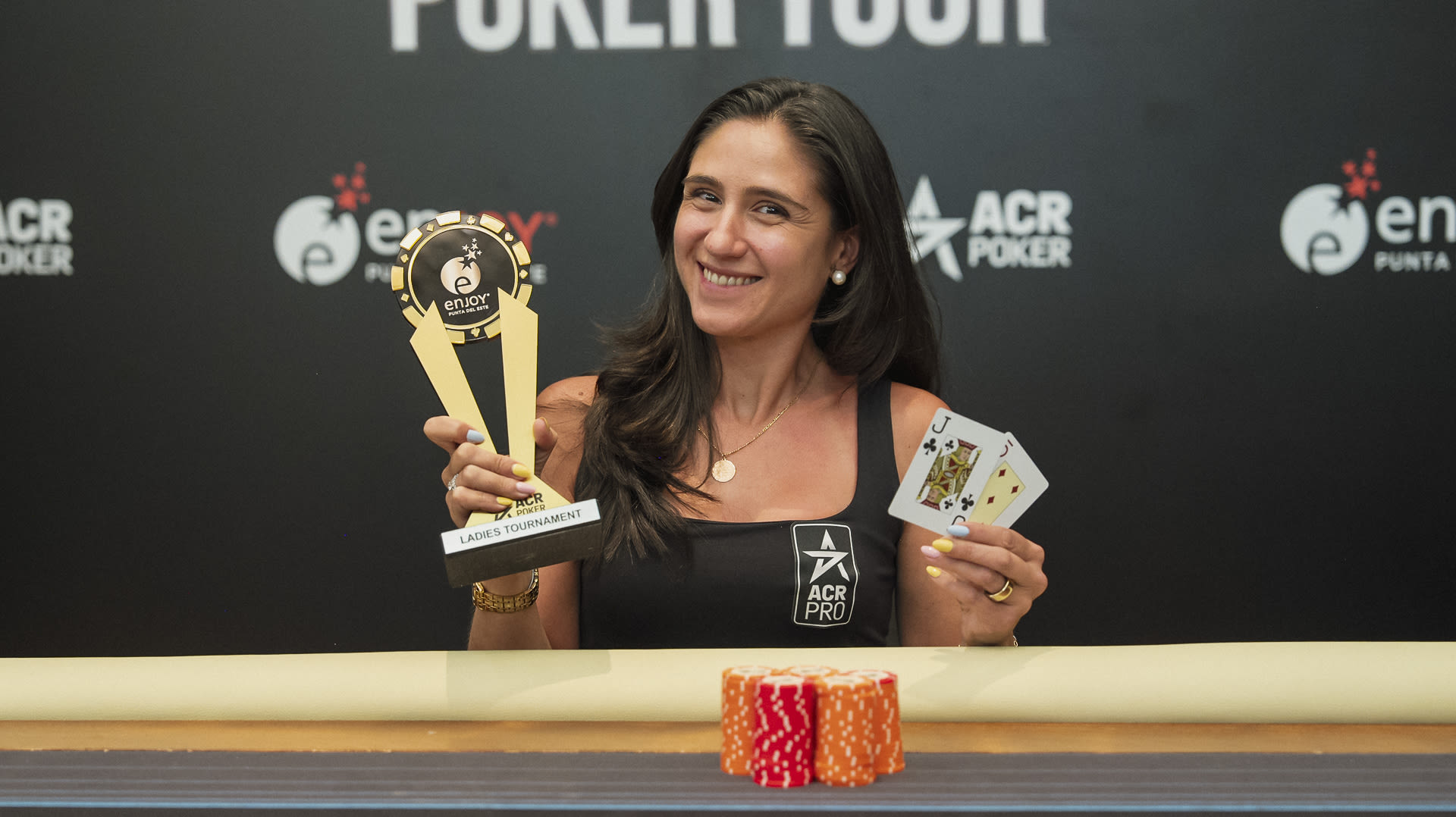 Ana Márquez ganó el Ladies del Enjoy Poker Tour