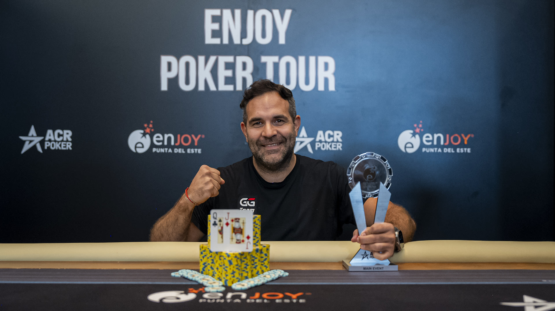 Cristian Stival se proclamó campeón del Main Event del Enjoy Poker Tour