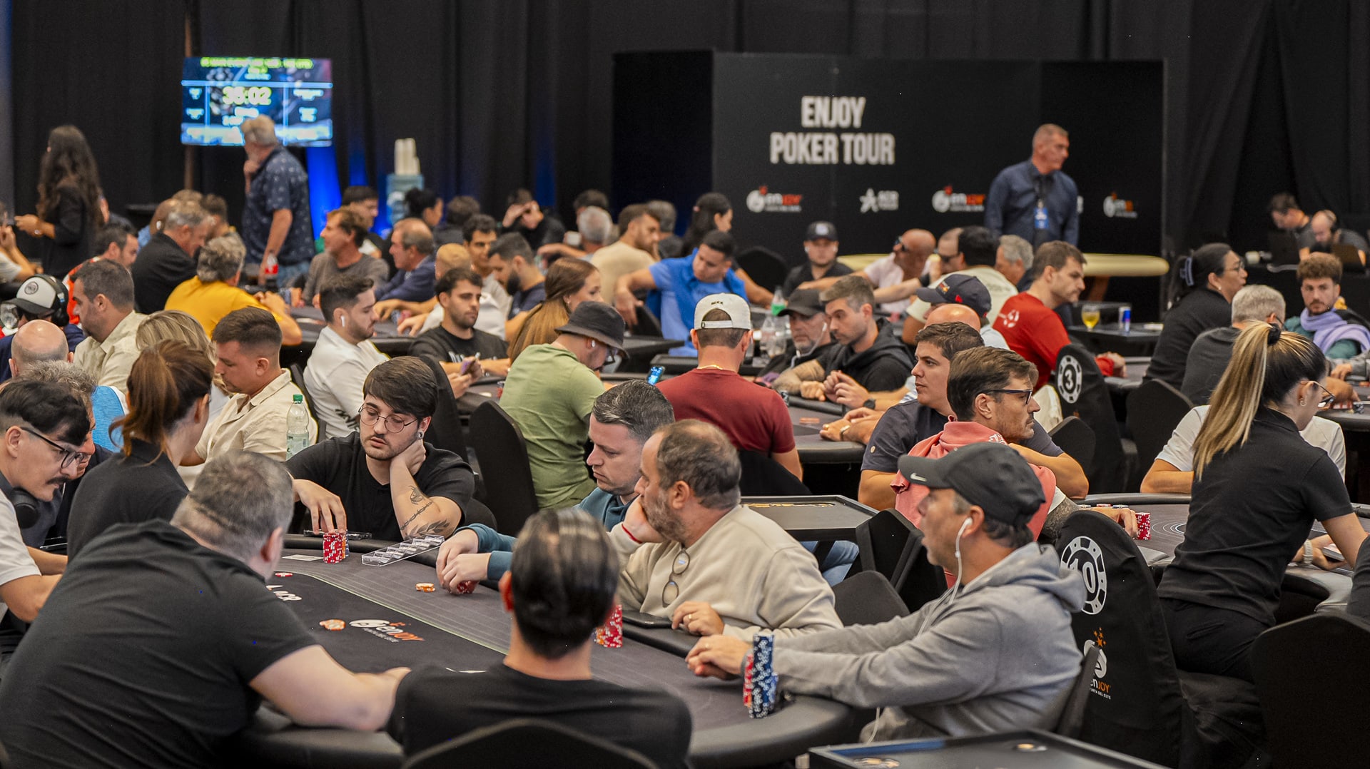 Agenda del día: hoy se juega el Senior Event del Enjoy Poker Tour