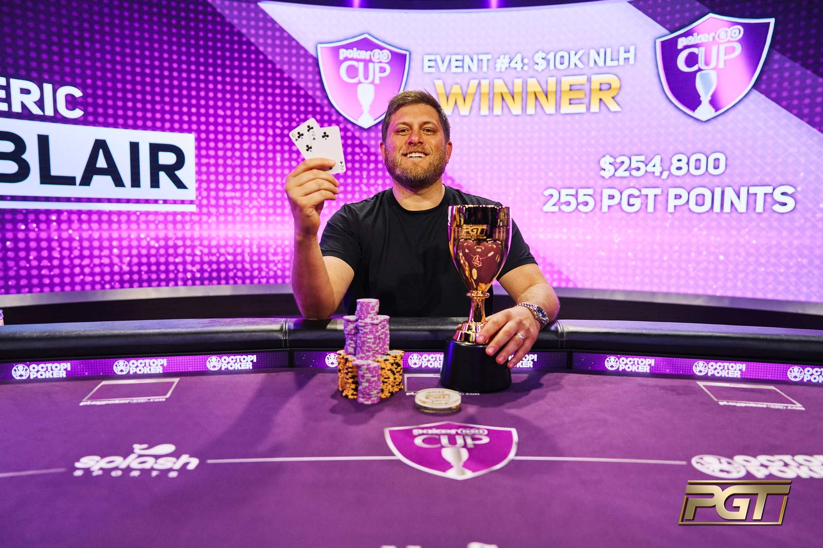 Eric Blair impone su dominio y da una masterclass en la FT de la PokerGO Cup