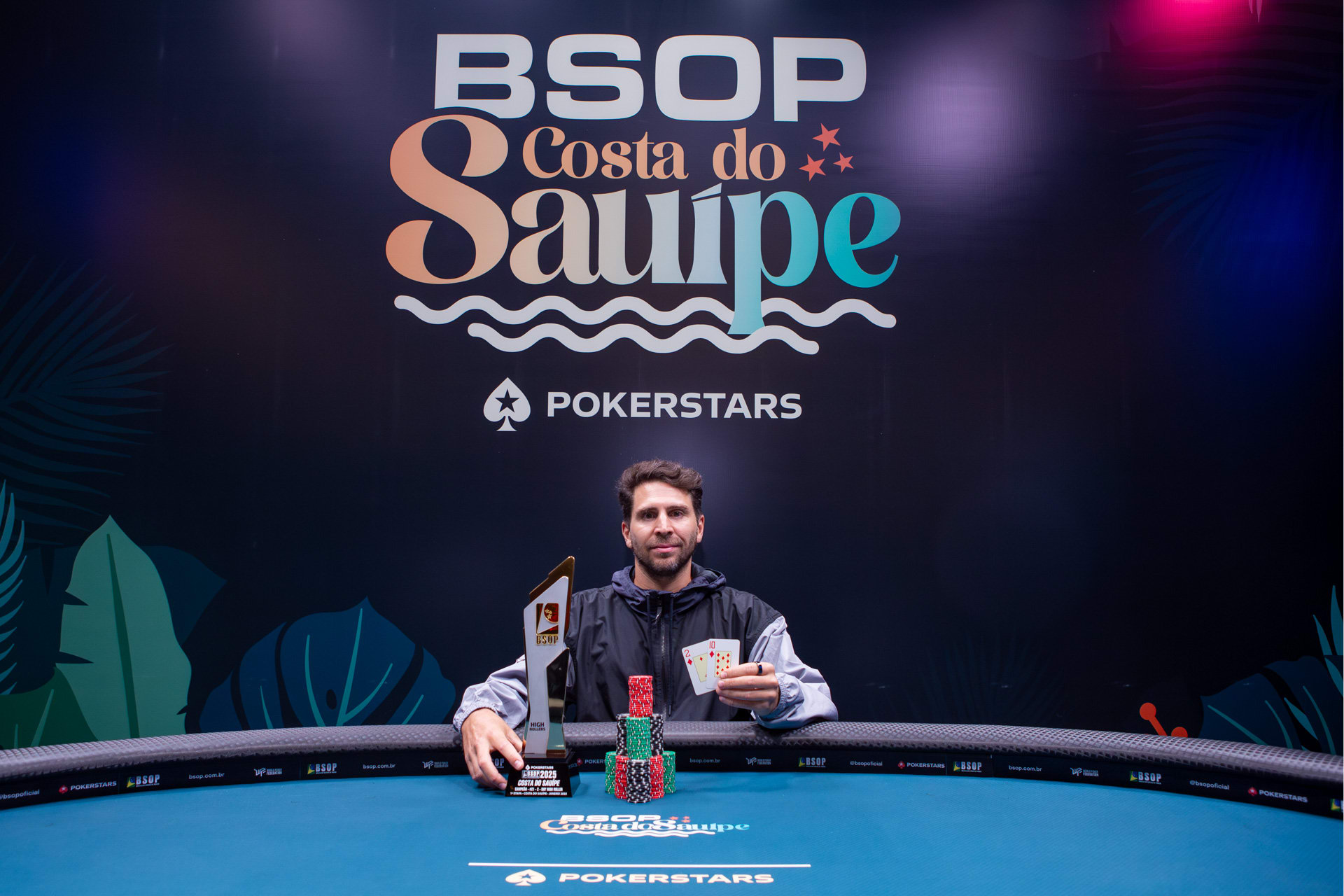 Blas Suárez cerró el BSOP Costa do Sauípe con un título para Argentina