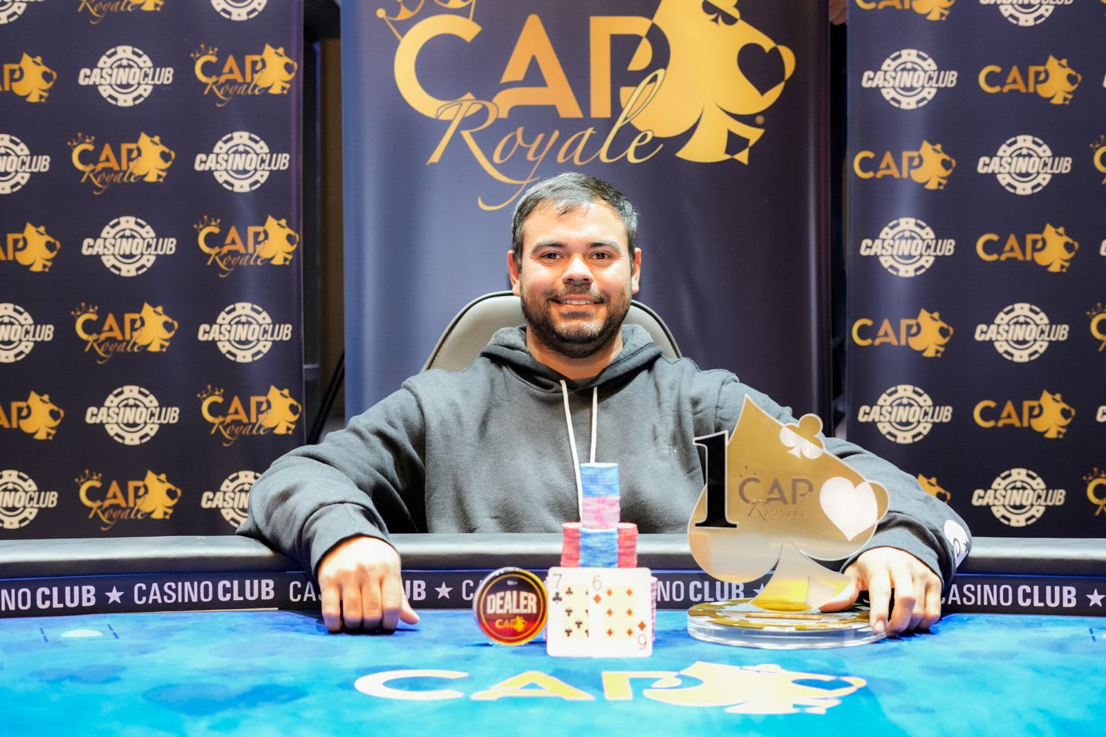 Alejandro Romero Campeon Cap Royale Bariloche Main Event
