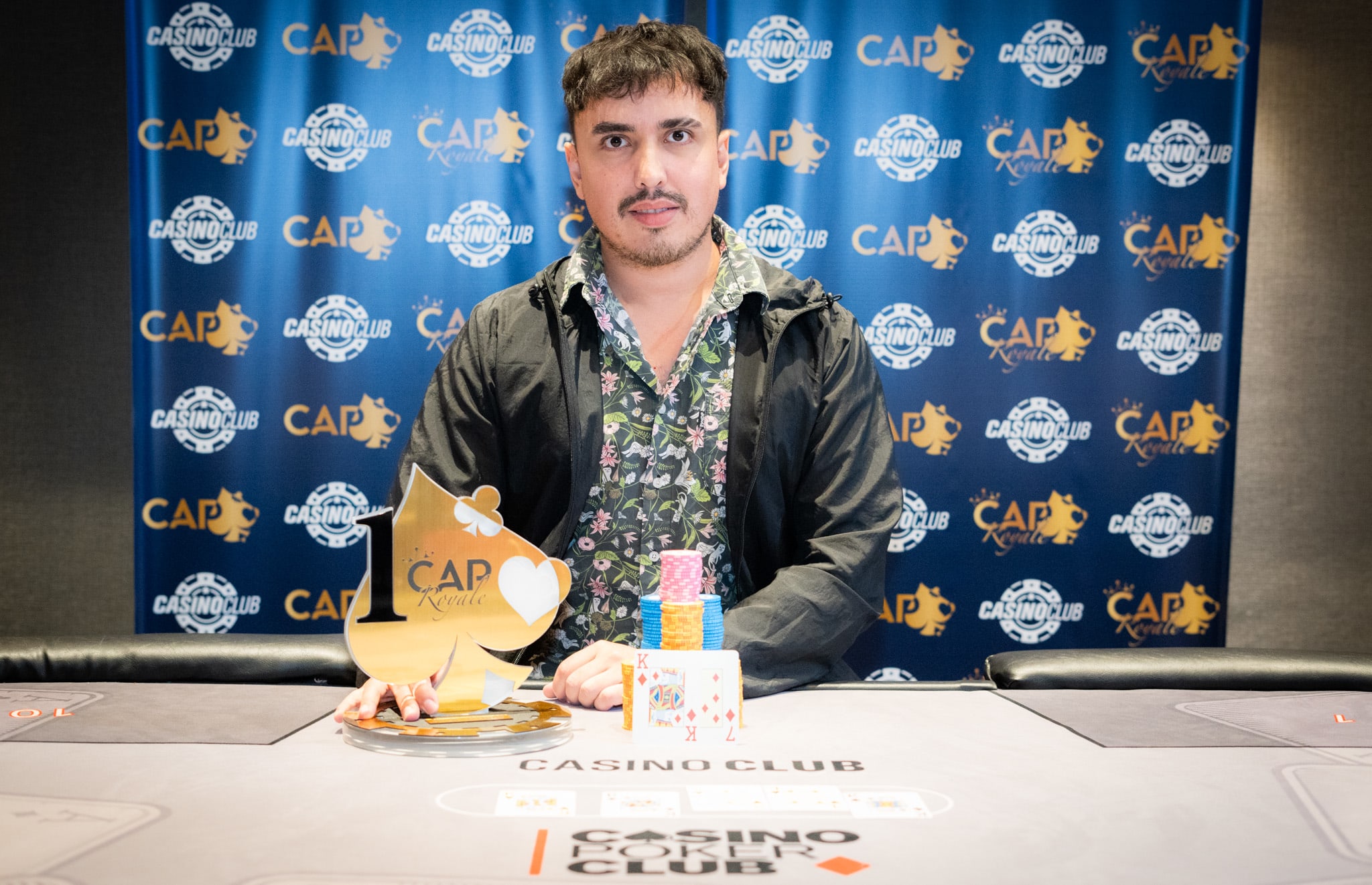 Castagnini salió campeón del High Roller del CAP Royale
