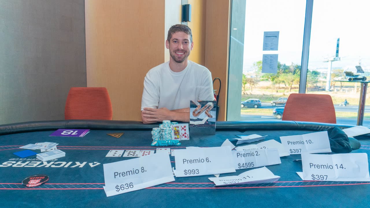 Martín Pardo le dio un título a la Argentina en el Costa Rica Poker Festival
