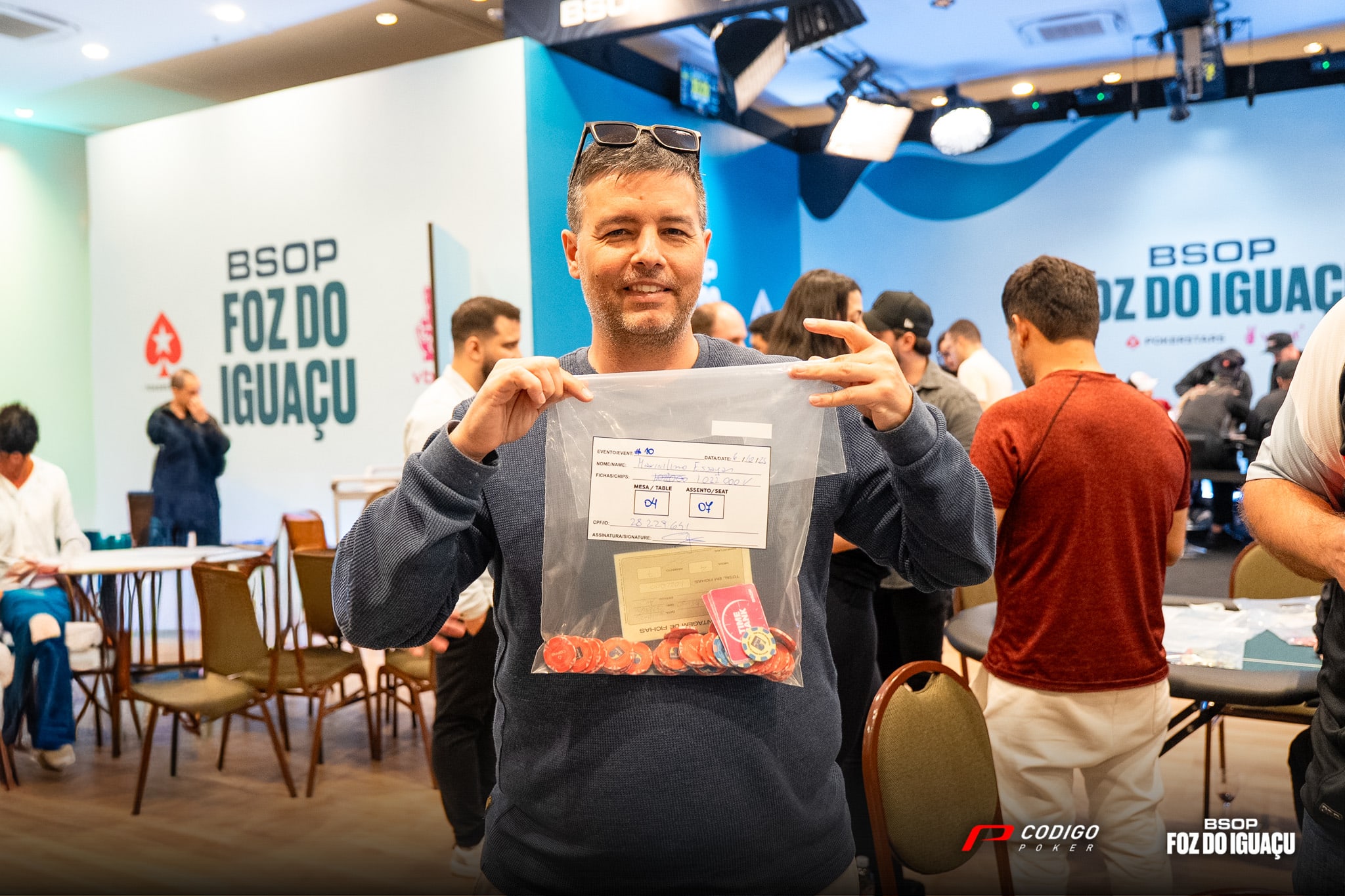 BSOP Foz de Iguazú: Maxi Essayán lideró a la Armada en el Día 2 del Main Event