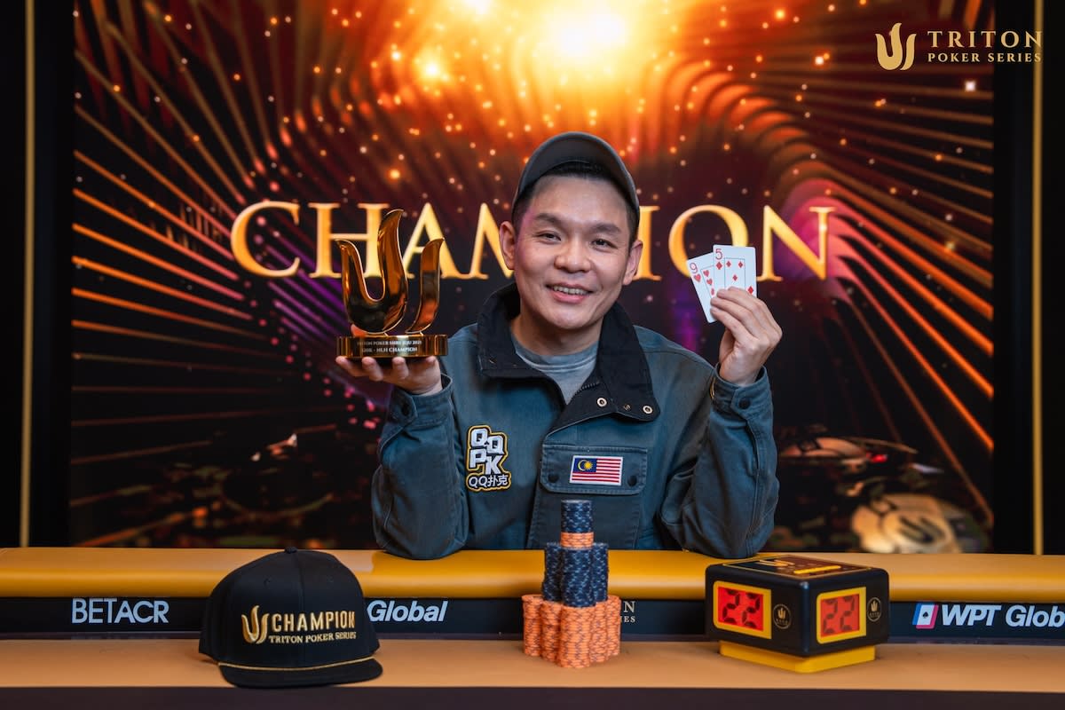 Un Moneymaker malayo ganó más de un millón en las Triton