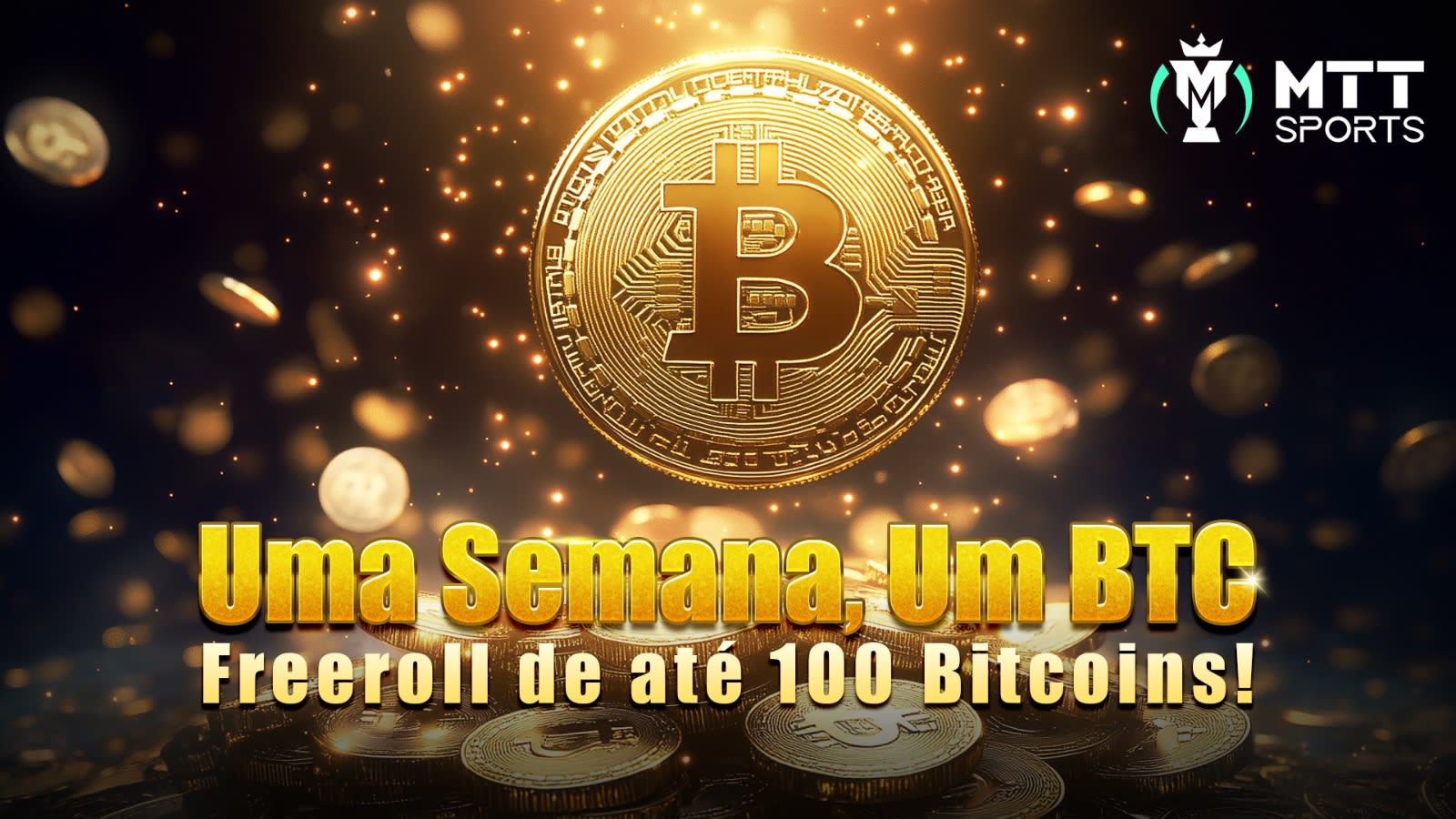 Participe do Torneio Semanal de Bitcoin da MTT Sports