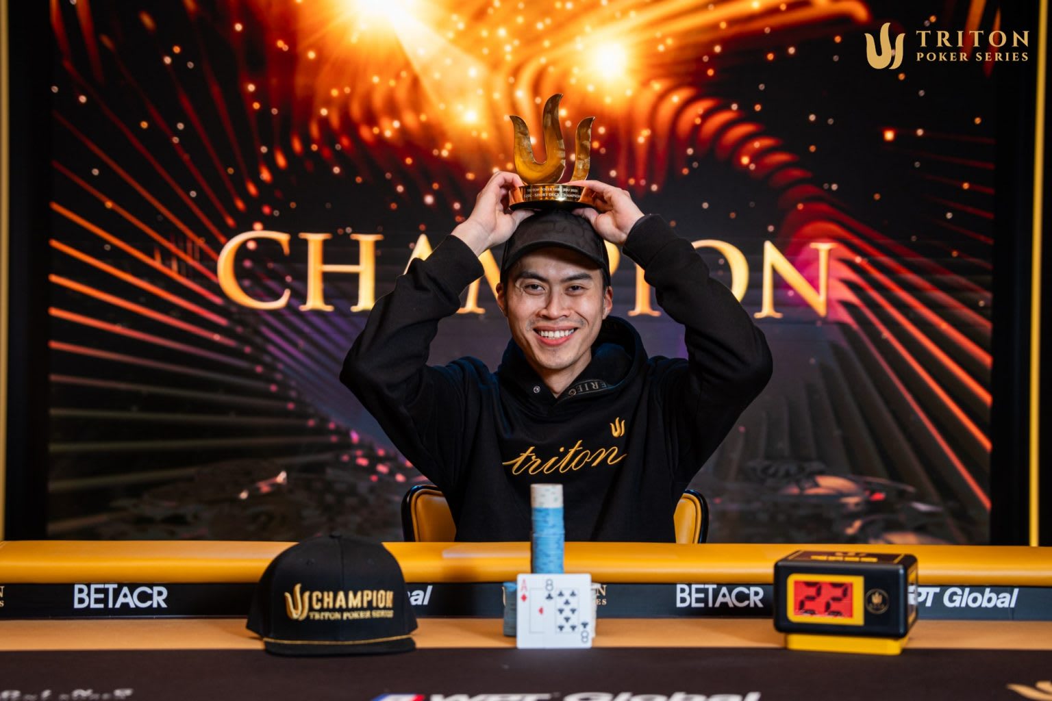 Así se juega Short Deck, el formato en el que Kiat Lee finalmente ganó un Triton Series