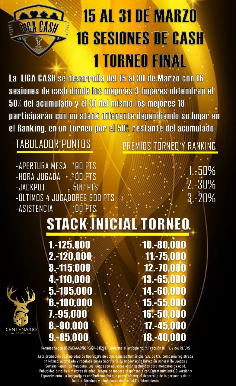 Liga Cash Centenario