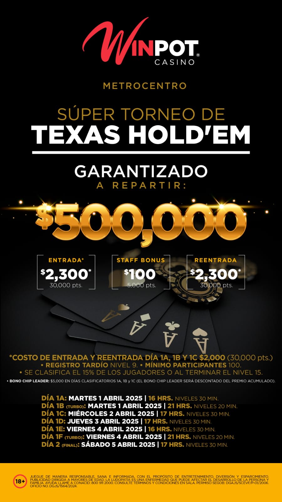 Winpot Metro Centro 500K