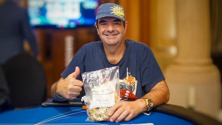 Codere Poker Series 2025 High Roller Juan Haller Chipleader