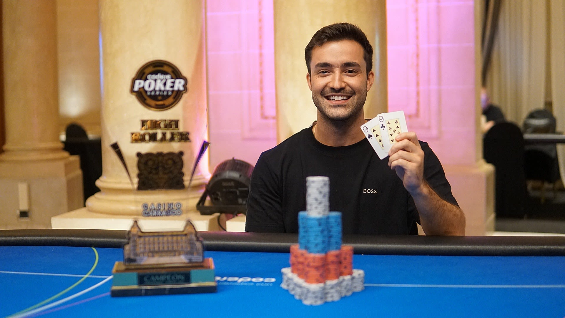 Brasileiro Matheus Machado é campeão de High Roller no Uruguai