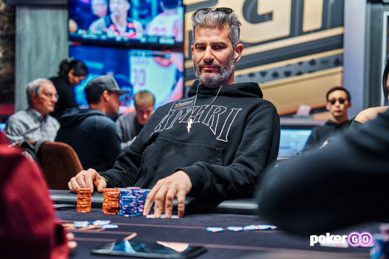 Nacho Barbero no para: metió otra mesa final en el PGT PLO Series