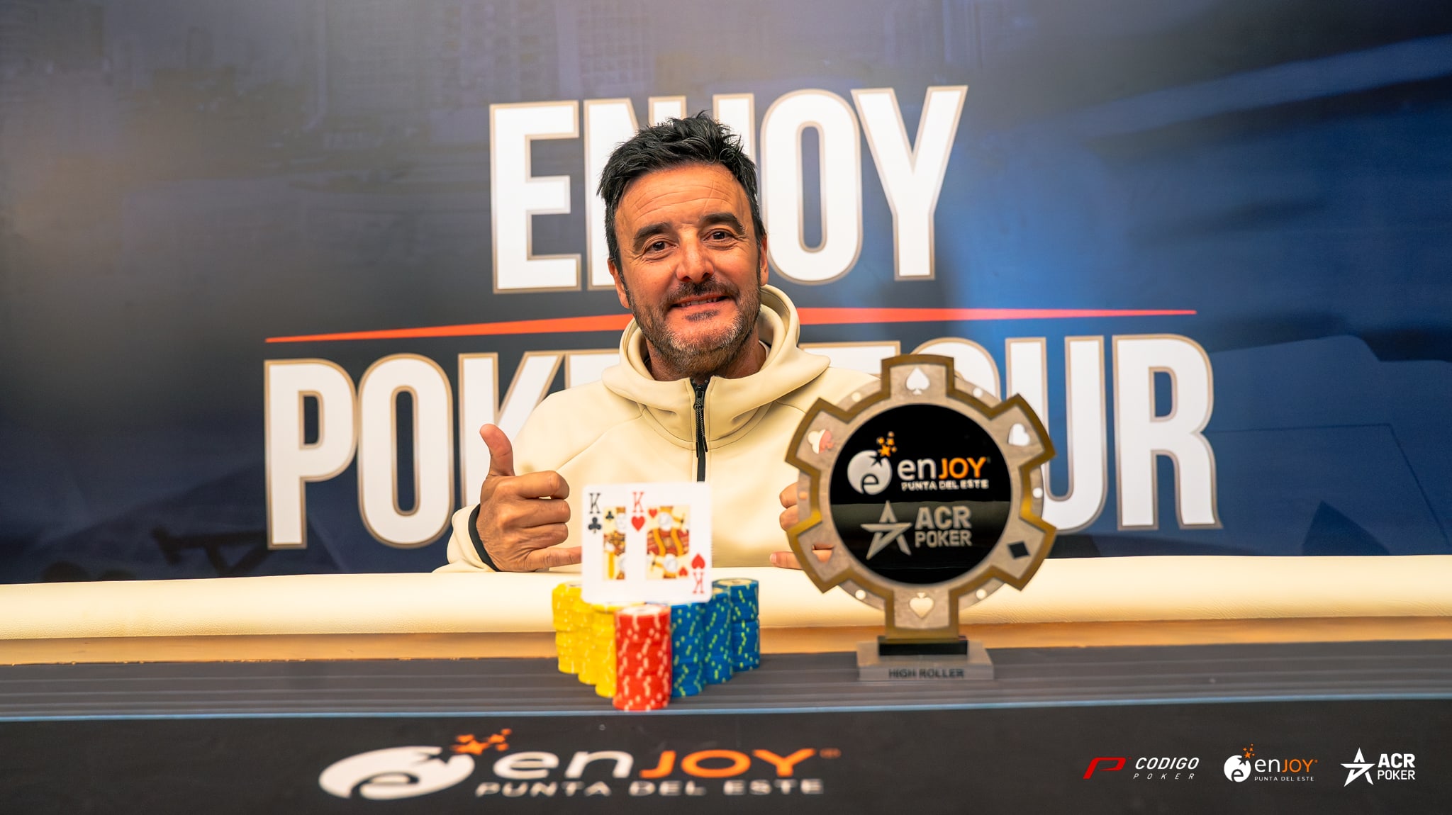 Gaspar Fernández ganó el High Roller del Enjoy Poker Tour