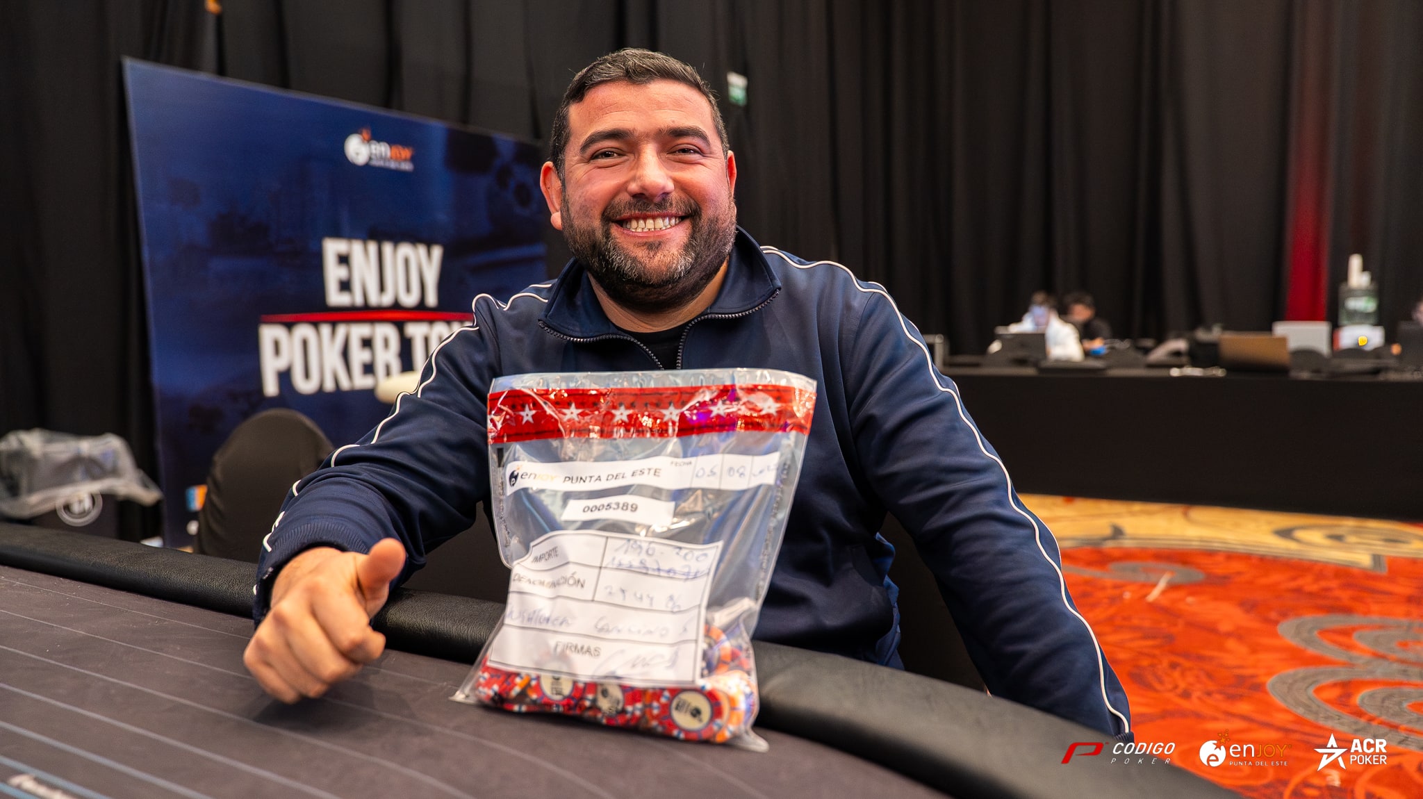 Christopher Cancino Main Event Dia 1E Turbo Enoy Poker Tour Agosto 2025