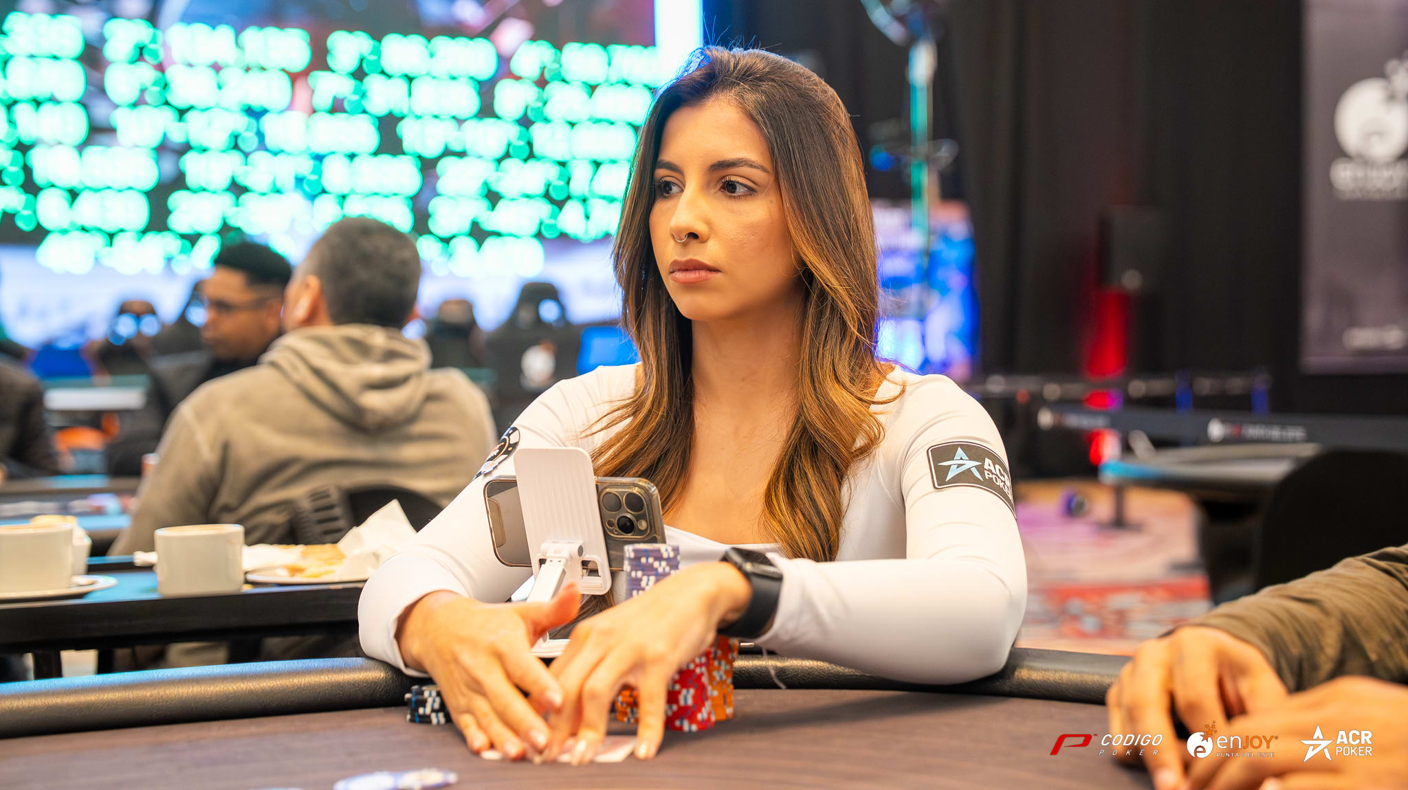 Isabella Olivera Main Event Dia 2 Enoy Poker Tour Agosto 2025