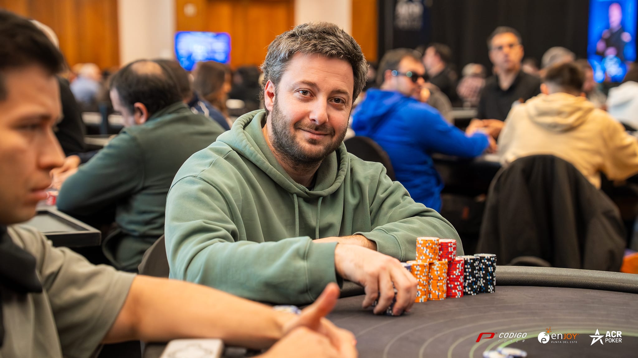 Martin Sttafolani Main Event Dia 2 Enoy Poker Tour Agosto 2025