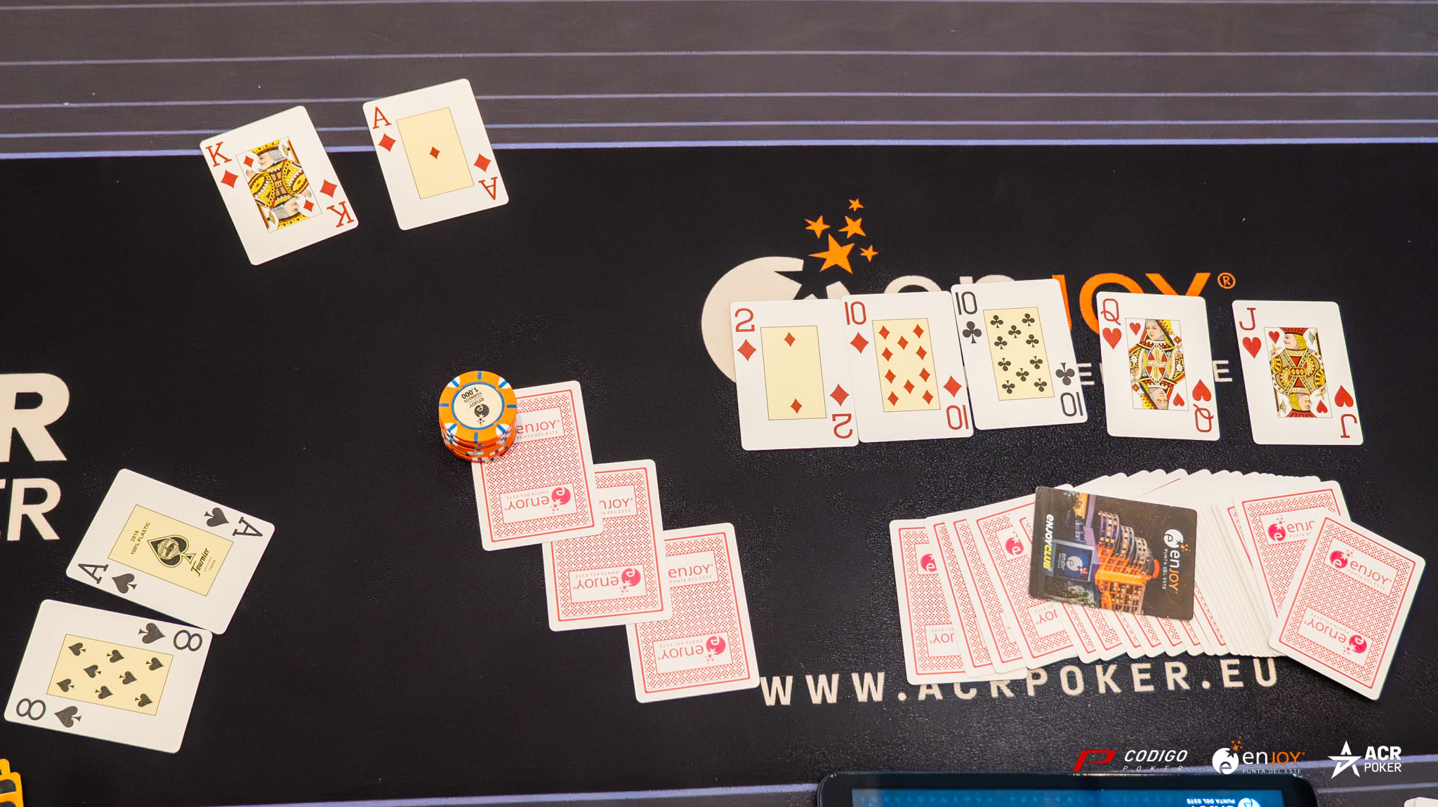 Color Burbuja Main Event Dia 2 Enoy Poker Tour Agosto 2025