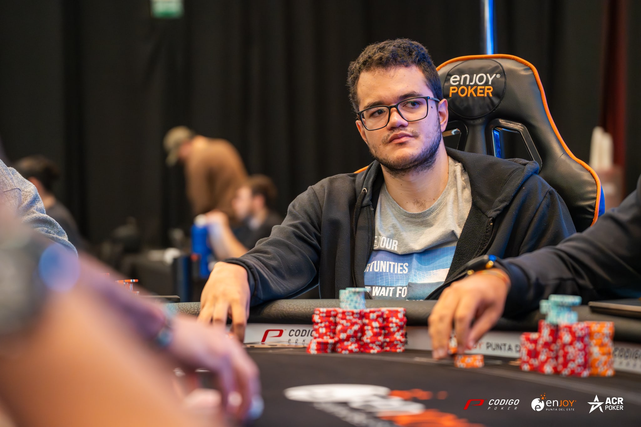 Carlos Serrano Enjoy Poker Tour Agosto 2025 Main Event Dia 3