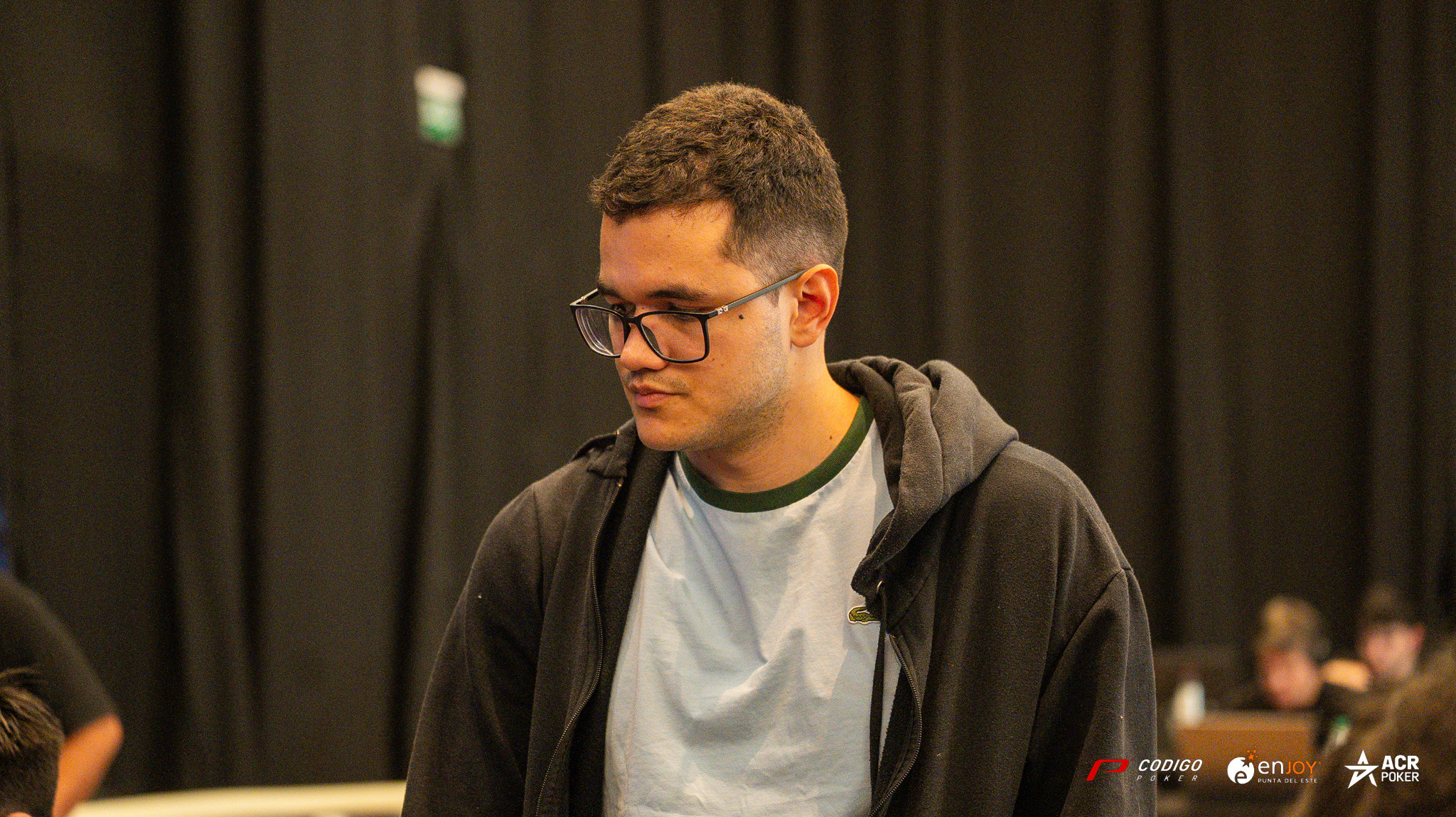 Carlos Serrano Enjoy Poker Tour Agosto 2025 Super High Roller Dia 1