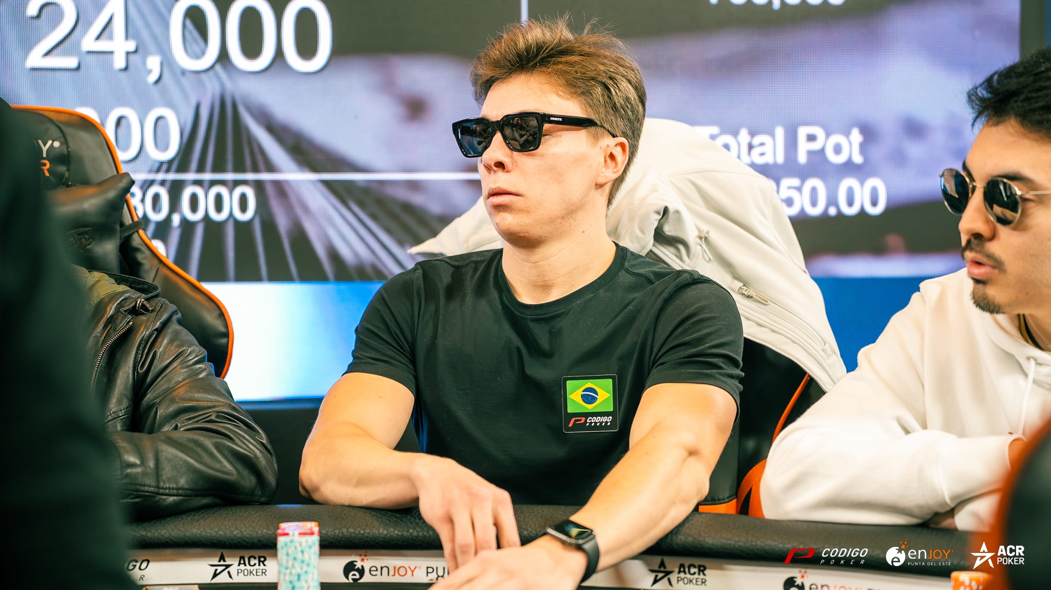 Eller Kirsten perde coin flip e deixa SHR do Enjoy Poker Tour na quinta colocação