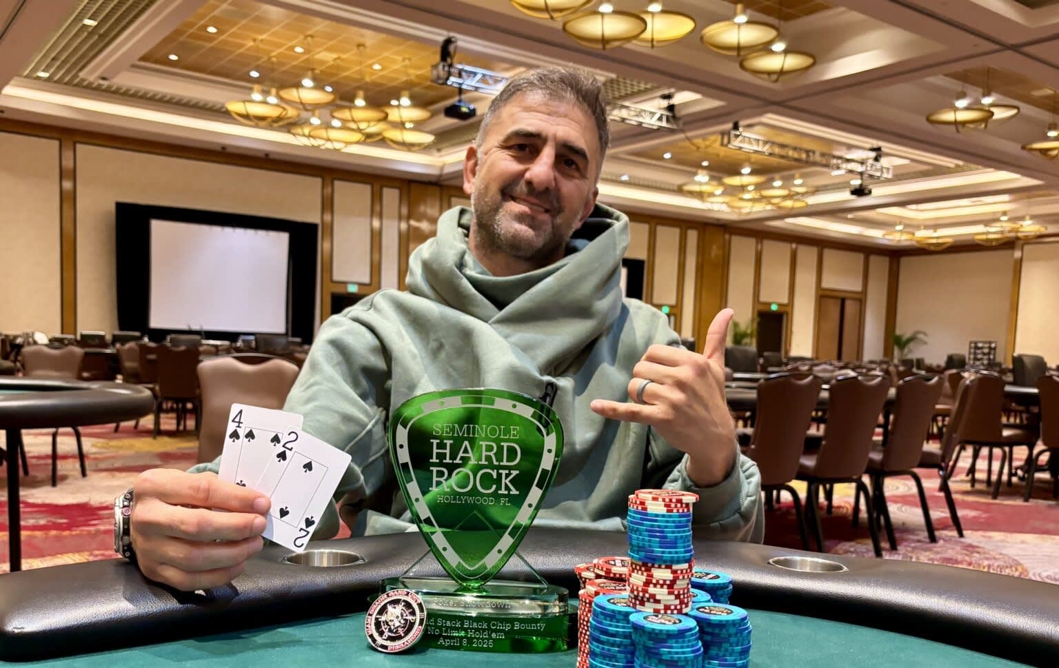 Rafael Lima consiguió su tercer trofeo en el Seminole