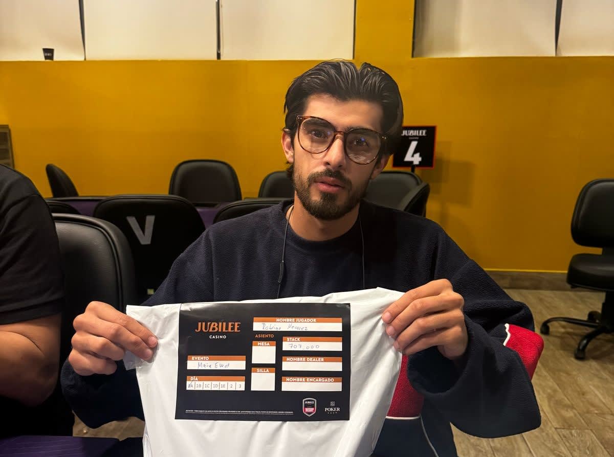 Rodrigo Neavez lideró la primera clasificación del Main Event Jubilee