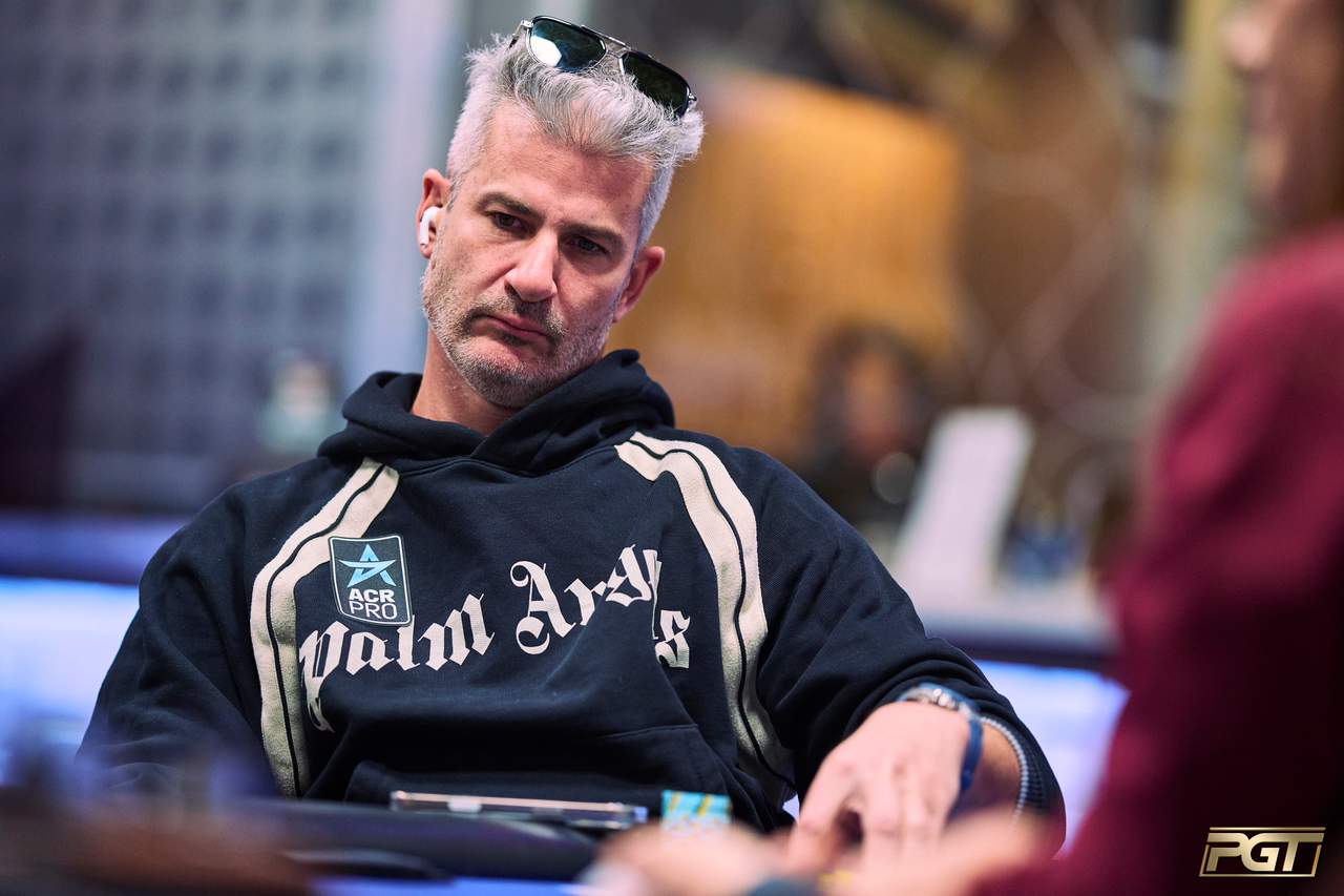 Va por todo: Nacho Barbero lidera la última mesa final del US Poker Open