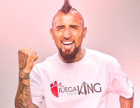 Arturo Vidal lanzó una plataforma de apuestas y casino
