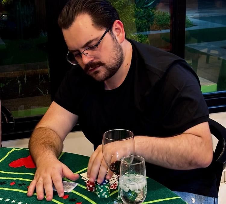 Ettore Cesco é vice do Main Event High do SCOOP Warm-Up