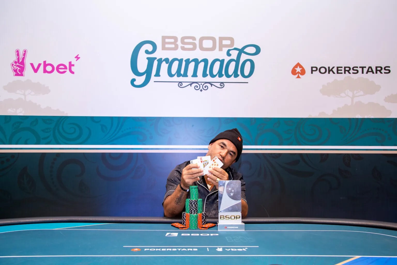 Adalberto Santana crava Night Turbo Omaha do BSOP Gramado