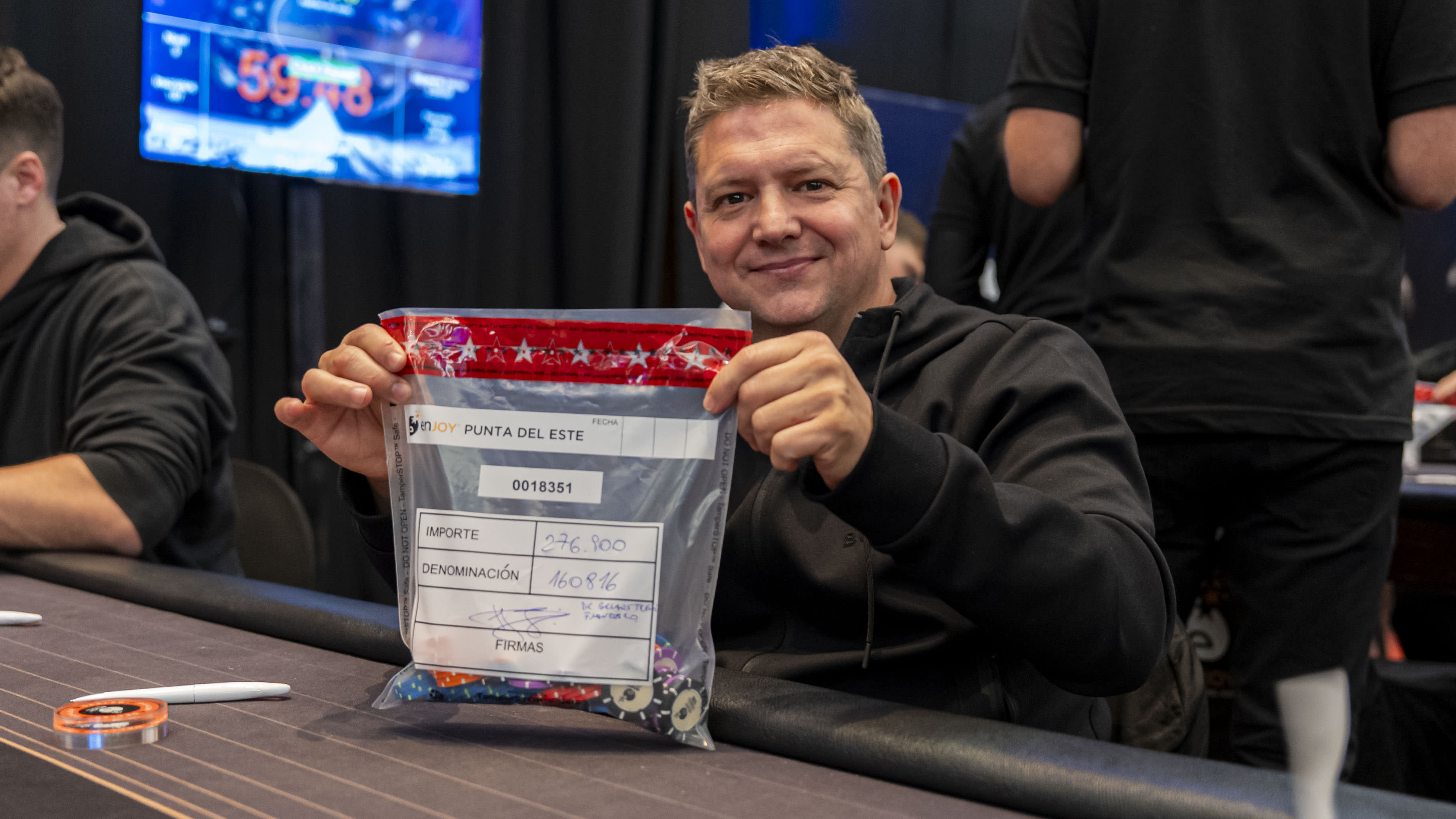 Enjoy Poker Tour: Francisco de Beláustegui llega como líder al Día 2 del High Roller